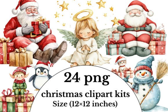 Christmas Clipart Kits for Editorial and Web Design Excellence