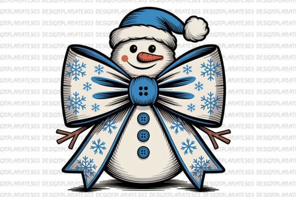 Christmas Snowman PNG: A Seasonal Illustration Asset for Content Creators