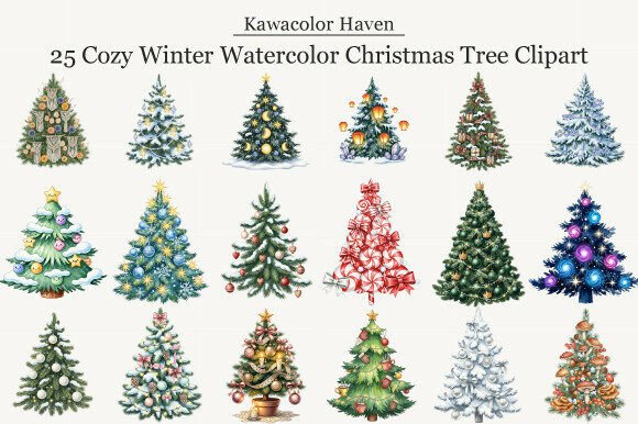 Cozy Winter Watercolor Christmas Tree: A Designer’s Review of Seasonal Illustrations