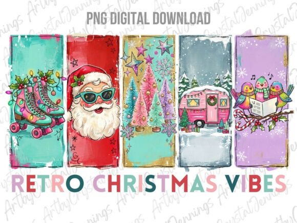 Retro Christmas Vibes Holiday PNG: A Brand Designer’s Review for Holiday Marketing
